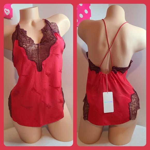 Zadig & Voltaire Silk Crush Jac Guitare Cami Size XS - Coquelicot - Picture 2 of 9